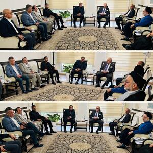 عکس/ دیدار جمعی از پیشکسوتان فوتبال با محمد خاتمی | اقتصاد24