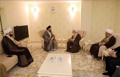 دیدار رهبر جریان حکمت ملی عراق با «آیت‌الله جوادی آملی»