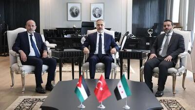 تاکید وزیران خارجه ترکیه، سوریه و اردن بر امنیت سوریه و محکومیت تجاوزات اسرائیل