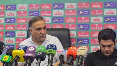 دین محمدی سرمربی پیکان: کار بازیکنان نفت آبادان اشتباه بود، حق به حقدار می رسد
