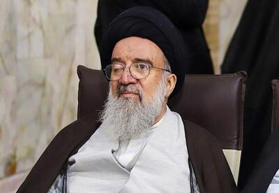 این مرجع تقلید از بیمارستان مرخص شد/ امام جمعه تهران به عیادت رفت+ عکس