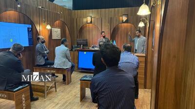 بازدید اهالی رسانه از نمایشگاه «روایت تحول عدلیه»