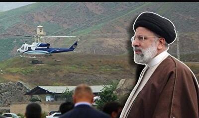 باقی‌ماندن بخشی از بدن ابراهیم رئیسی در محل سقوط بالگرد + ویدئو
