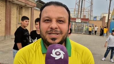 هواداران امیدوار صنعت‌نفت به استادیوم تختی‌آبادان رسیدند - پارس فوتبال