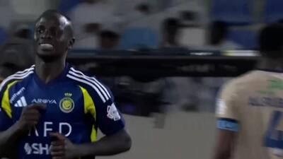 هتریک مانه، گل هفتم النصر به الاخدود - پارس فوتبال