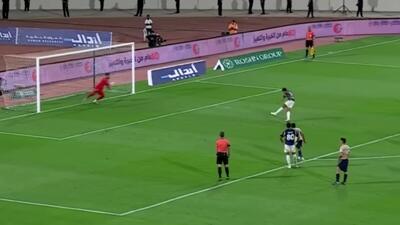 گل نهم النصر به الاخدود (ماران) - پارس فوتبال