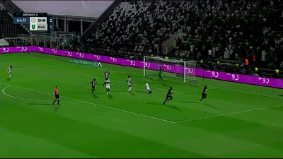 گل سوم الشباب به الاهلی (عبدالرزاق حمدالله) - پارس فوتبال