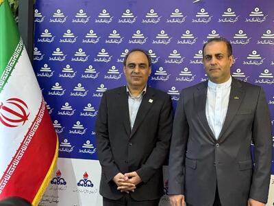 نشست مدیران عامل فولاد اکسین و لوله‌سازی اهواز در نمایشگاه نفت ۱۴۰۴؛تأکید بر هم‌افزایی برای تکمیل زنجیره تولید