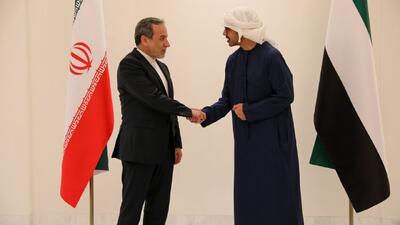 دیدار عراقچی با معاون نخست‌وزیر و وزیر امور خارجه امارات
