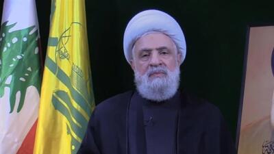 شیخ نعیم قاسم: فلسطینی‌ها از خاک خود محروم نخواهند شد؛ مقاومت همچنان پابرجاست