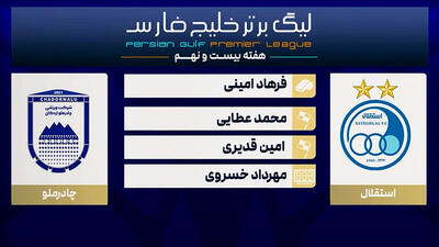 کارشناسی داوری دیدار استقلال - چادرملو
