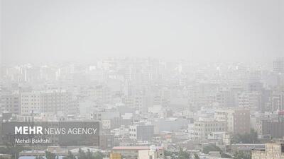 ورود توده گرد و غبار به استان زنجان