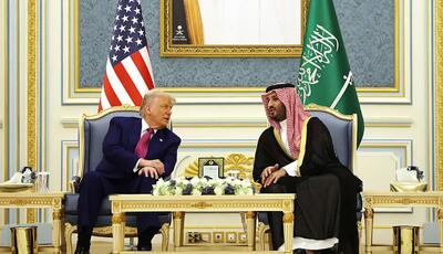 نشست ترامپ و بن سلمان در کاخ «یمامه» در ریاض
