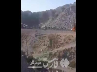 تصادف شدید در محور منوجان - رودان؛ یک کودک و مادرش جان باختند