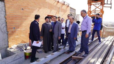 بازدید رئیس کمیته عمران شورای اسلامی شهر تهران از دو پروژه شاخص عمرانی سازمان عمرانی مناطق