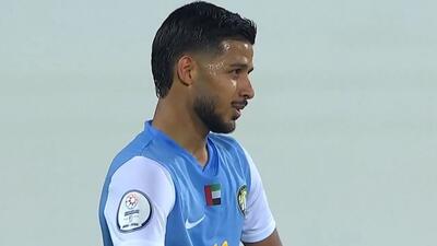 گل سوم الاتحاد کلبا به عجمان (دبل مهدی قایدی با پاس مغانلو)