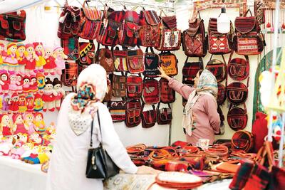 نمایش دستاوردهای مشاغل خانگی در برج میلاد