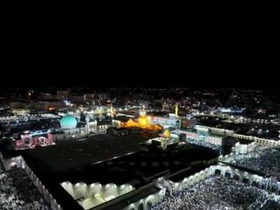حرم امام رضا (ع) حال و هوای شیراز گرفت | تصاویر