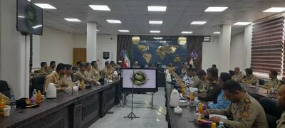 بازدید دانشجویان دافوس از منطقه سوم نبوت نیروی دریایی ارتش