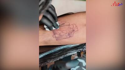 تتو جدید علیرضا بیرانوند سنگربان تراکتور
