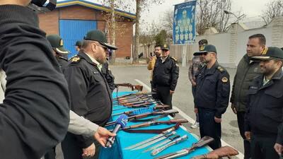 کشف سلاح از شرور متواری در تهران