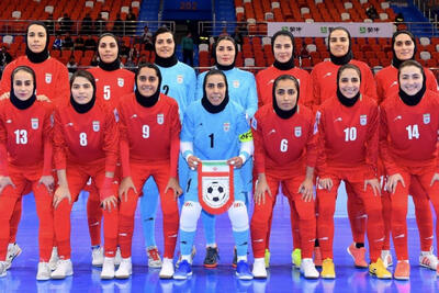 صعود درخشان بانوان فوتسالیست ایران به نیمه‌نهایی آسیا + خلاصه بازی با چین تایپه