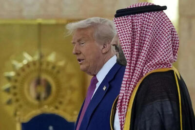 ترامپ به خوابیدن بن سلمان در جلسه سخنرانی اعتراض کرد!