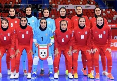 صعود تیم بانوان فوتسال ایران به نیمه‌نهایی جام ملت‌ها - پارس فوتبال