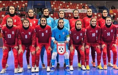 صعود تیم ملی فوتسال زنان ایران به نیمه نهایی قهرمانی آسیا - پارس فوتبال
