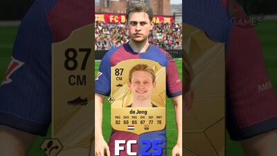 مقایسه ریتینگ و تفاوت ظاهری فرانکی دی یونگ از FIFA ۱۶ تا EA FC 25 - پارس فوتبال