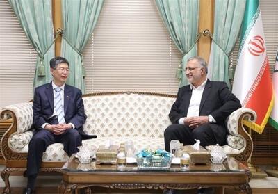 دیدار سفیر چین با شهردار تهران - تسنیم