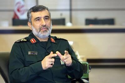 سردار حاجی زاده: تهدیدات دشمن علیه نظام توخالی و بی‌اثر است