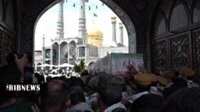 وداع قم با قهرمانی که امنیت را همراه معنویت معنا کرد