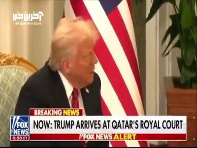 ترامپ به امیر قطر: دسخوش با این شترهاتون!