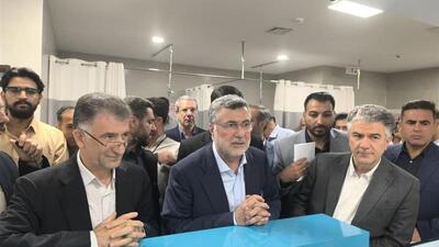 افتتاح مرکز اورژانس جدید بیمارستان طالقانی کرمانشاه باحضور وزیر بهداشت