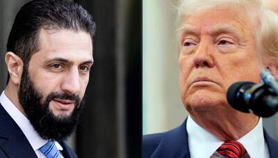 دیدار ترامپ و الجولانی در ریاض