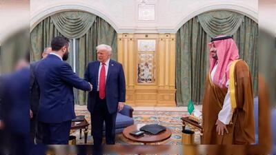 دیدار تاریخی ترامپ و رئیس‌جمهور سوریه در ریاض؛ لغو تحریم‌ها و پنج خواسته واشنگتن