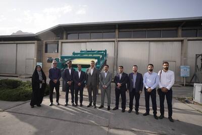 رونمایی از نخستین دستگاه سرند غلطکی هوشمند مجهز به دیسک خورشیدی در اصفهان
