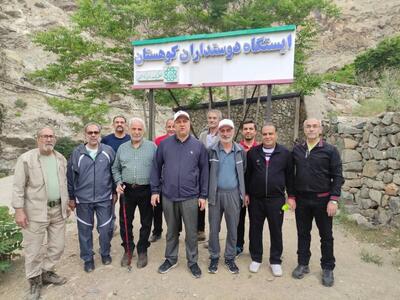 برگزاری کوه‌پیمایی کارکنان وزارت ورزش و جوانان با حضور مناف هاشمی