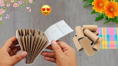 تبدیل رول های مقوایی و مواد زائد به ایده های عالی برای بازیافت!