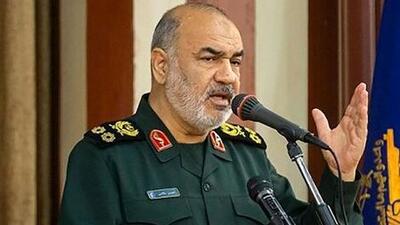 فرمانده کل سپاه برای اسرائیل خط و نشان کشید! +ویدیو