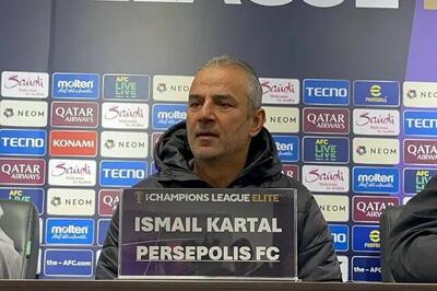 کنفرانس خبری کارتال قبل از بازی پرسپولیس مقابل هوادار