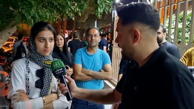 صحبت‌های خانم هوادار استقلال از اصفهان قبل از بازی با سپاهان