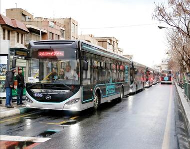 ورود ۲۳۰ دستگاه اتوبوس برقی به تهران به زودی
