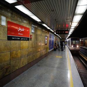 رفع نقص فنی قطار خط یک | خدمات رسانی از سر گرفته شد