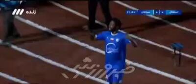 گل زیبای مسعود جوما به سپاهان  با پاس عالی رضاوند