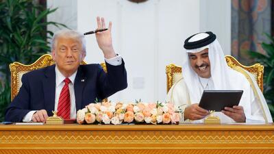 کاخ سفید از توافق تریلیون‌دلاری با قطر خبر داد