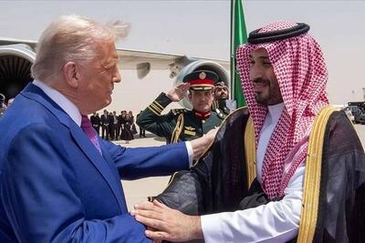 فیلم/ خداحافظی جالب ترامپ و بن سلمان