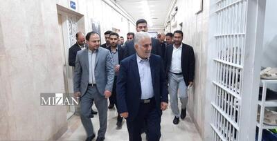 رئیس سازمان زندان‌ها از زندان شهرستان نور بازدید کرد