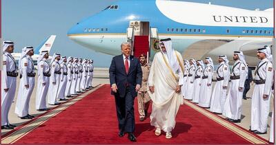 پیشنهاد فوتبالی امیر قطر به دونالد ترامپ - پارس فوتبال